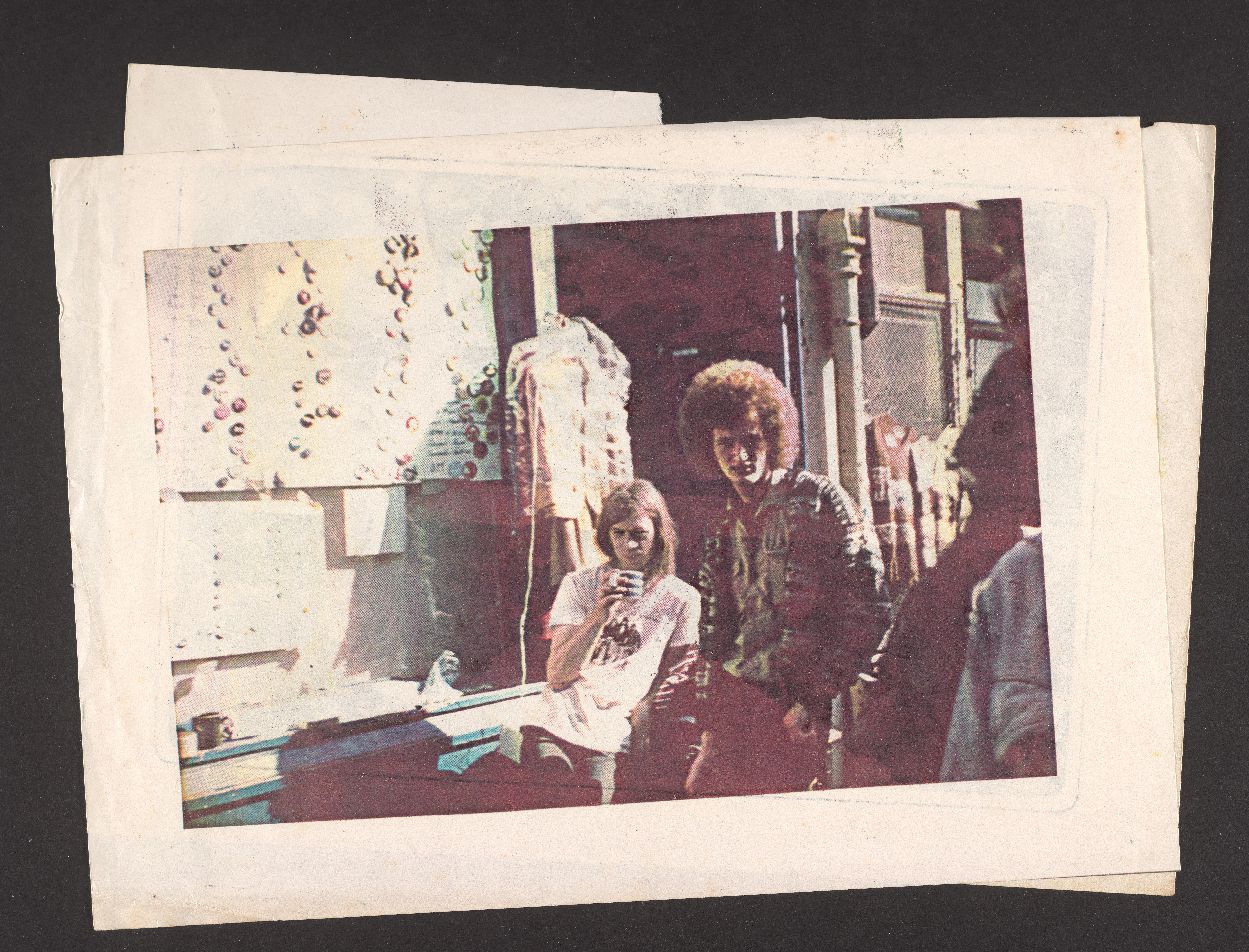 Joly and Michael Williams - Better Badges founders and pioneers of punk culture ephemera